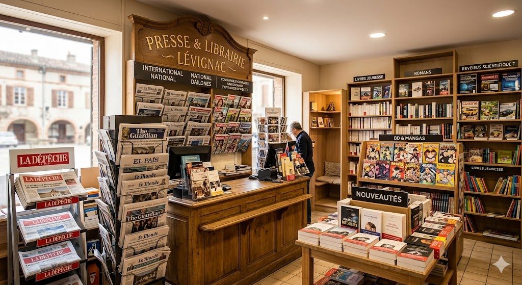 Presse & Librairie à Lévignac